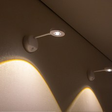 파카이라이트 스팟 무타공 대용량배터리 LED 센서 조명 리모컨포함 센서등, 1개, 화이트