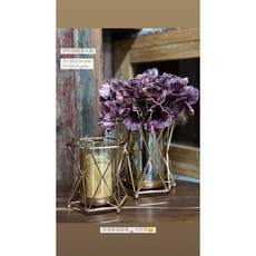 伊利諾詩輕奢擺飾花瓶 大/H19*16.5cm 小/H15*14cm, 伊利諾花瓶14*14*15CM