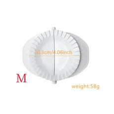 DIY 만두 제조기 쉬운 환경 친화적 만두 몰드 라비올리 반죽 페이스트리 파이 만두 제조기 교자 몰드, 02 M