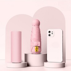 초경량 포켓 암막 우양산 자외선 UV 차단 파스텔 휴대용