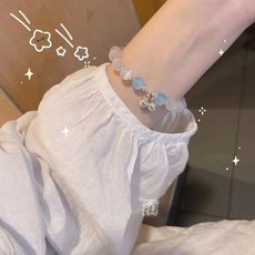 台灣現貨 鈴鐺手鍊 小仙女手串 灰月光ins風 小眾設計 閨蜜手鍊 小禮物