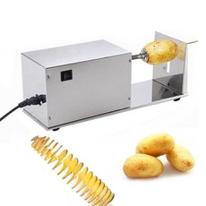 電動商用旋風土豆機 110V 薯塔機 螺旋切片器, 電動商用旋風土豆機[110V現貨], 1個