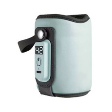 雪倫小舖 奶瓶保溫套 usb充電 恆溫保暖奶瓶套 奶瓶加熱器 夜奶神器 奶瓶加溫器 奶瓶保溫器, 藍-F, 1個