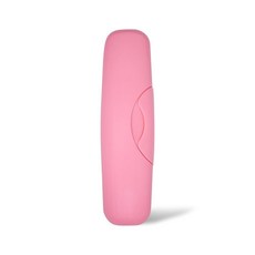 RADIUS 칫솔 여행용 케이스 빅 브러시 / 스쿠버 BPA 프리 플라스틱 욕실 학교 가정 캠핑용 휴대용 라벤더 (빅 플렉스 SCUBA에만 해당), Pastel Pink, 6 88H 1 5W 2L (in)