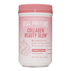 VITAL PROTEINS Collagen Beauty Glow 草莓檸檬, 1個, 305克