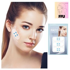 프프유 얼굴테이프 브이라인 눈꺼풀쳐짐, 5세트