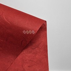 덕인 색 운용한지 25g 64cm x 94cm 1장, 01 빨강색
