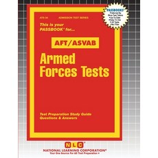 (英文圖書)Armed Forces Tests (AFT / ASVAB) 平裝版, National Learning Corp, English
