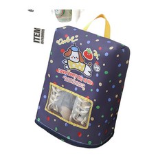 可視鞋子收納袋 旅行收納包 防塵運動鞋袋, 1個, 黃色