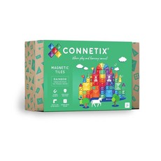 [4] CONNETIX 마그네틱 타일 레인보우 크리에이티브 팩 102피스