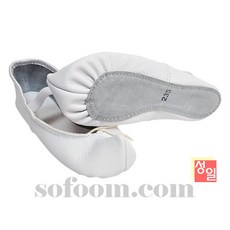 한국무용코슈즈 연습용코슈즈 100% 국산소가죽 수작업 성일국악사, 225