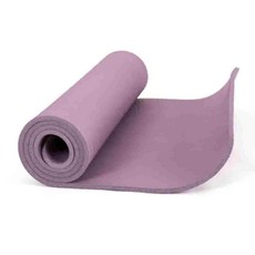 요가매트 10mm 충격흡수 바닥보호 근막이완 몸매관리 운동루틴, 오키드