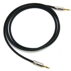 Canare L-2E5 音源線 3.5mm to 3.5mm, 1個, 鍍鉻,2米