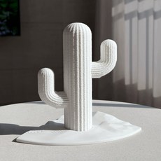 부클레 크레드로우 선인장 탈피 타워 사육장꾸미기 도마뱀용품 크레스티드게코, 그린&브라운