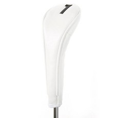 Hireko No logo 로고 #6 HY 헤드커버 화이트, #1 HY Headcover, White