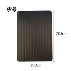 가정용으로 적합한 알루미늄 합금으로 제작된 급속 해동 플레이트 스테이크 냉동식품 육류 해산물을 빠르게, 01 L, 02 Medium size