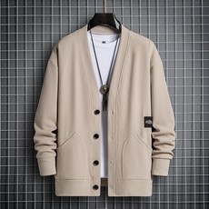 【潮胖穿搭】大碼開衫外套男 350g重磅開衫 衛休閒運動外套 大碼拉鏈開衫上衣 大呎寸百搭