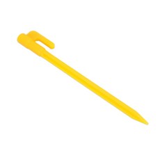 잘팔리는샵 메탈 텐트핀 1P 텐트부속품, 블랙, 1개