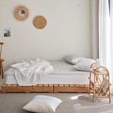 아이스셀 쿨링 냉감 여름 침대 패드, 아이스셀_그레이