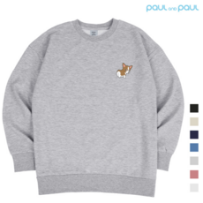 웰시코기 스탠다드 맨투맨 남여공용