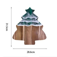 아카시아 나무 주방 도마 수지 웨이브 에폭시 서빙 트레이 치즈 식사 준비용 디자인 보드, C타입