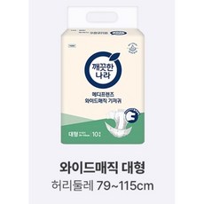 메디프렌즈 봄날 매직테입형 성인용 기저귀, 대형, 10개, 10개입
