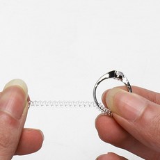 band 반지줄이기 반지 사이즈조절 스프링 사이즈조절기 교정 수정 반지수리, 3.5mmx2개+5mmx2개, 1세트