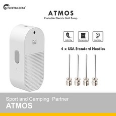 아트모스 전자동 볼 에어펌프, 블랙, 1개