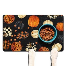 Cuslnox 바닥용 개 사료 매트 음식 및 물 디스펜서 매트용 흡수성 강아지 그릇 빠른 건조 고양이 매트 애완동물 용품 325198 8777239403