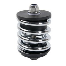 브롬톤 접이식 자전거용 스프링 리어 쇼크 업소버 서스펜션 스테인리스 스틸, silver, 1) silver