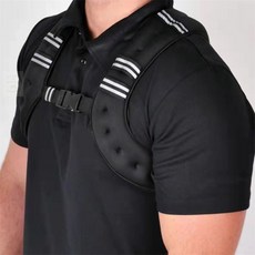 헬스 풀업 크로스핏 웨이트 중량조끼 훈련용 스포츠 소품, 블랙, 3kg