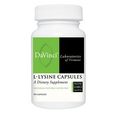DaVinci Laboratories L-賴氨酸膠囊, 90顆, 1罐