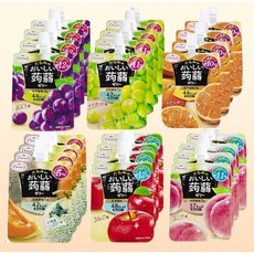 일본곤약젤리 일본젤리 타라미 과일 일본 곤약 젤리 파우치 6종 24팩 다양하게 맛보기 세트, 1개