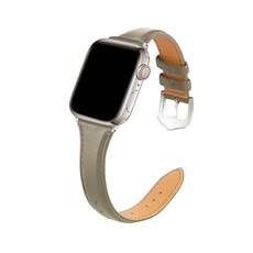 우먼스9999 애플워치 호환 가능 모던 가죽 스트랩 밴드, 에토프, 1개
