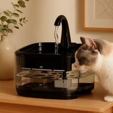 차르미콜 고양이 정수기 3.2L, 1개, 블랙, FT500-02