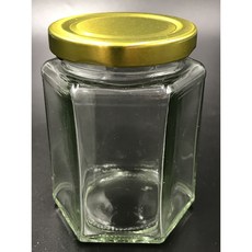 瓶安 六角玻璃瓶 醬菜瓶 萬用瓶, 詳見包裝, 詳見包裝, 二箱(120支)