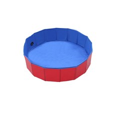 摩達客寵物折疊式PVC防滑洗澡盆浴盆小泳池，多尺寸可選，大小型寵物適用, 1個, 30*10cm