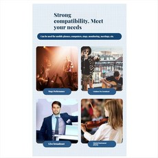 5.8g 이어 모니터 시스템의 무선 무선 무선 헤드폰 이어폰 이어폰 모니터 시스템 송신기 수신기 자동 페어링, 한개옵션0, 검은색