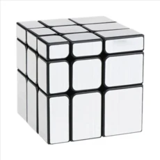 MoYu 미러 3x3 V2 볼 축 매직 마그네틱 코팅 버전 큐브 외계인 퍼즐 Cubo Magico 장난감 선물, 05 Mirror Silver