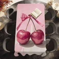 직사각형 테이블보 방수 폴리에스터 현대적인 패턴 테이블 커버 캠핑 담요 야외 파티용, 6. 2