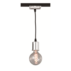 꼬마모자 펜던트 레일 조명 / 실버 / 전구 미포함 / 더블락, 5개