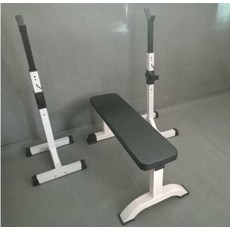 벤치 프레스 받침대 스쿼트랙 바벨랙 스쿼트 웨이트, 중량 침대 벤치+스쿼트랙