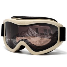 JULI 스키 고글/스노우 스노우보드 고글 남성 여성용 (VLT 12% 실버 렌즈)_150886, 데저트 탠/브라운 렌즈_150886