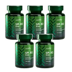 唯樂Wellous SPIRO雙藻錠2.0升級版-檸檬口味，促進腸道蠕動，全家健康首選, 5箱/盒, 60顆