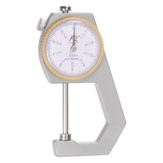 하핑턴 다이얼 두께 게이지 030mm 측정용 가죽 종이 판금용 0.1mm 기계 테스터 플랫 헤드