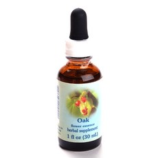 Flower Essence Services 橡樹花精華滴劑, 1個, 30毫升