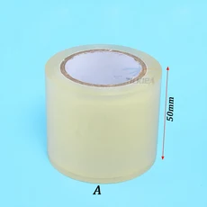 RC 보트 20mm30mm40mm50mm 너비 교체 부품 고무 직물 방수 투명 접착 테이프 해치, 50mm width-A, 1개