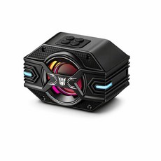 Transformers TF-Y03 CoreBlock Design Bluetooth TWS Speaker 5W Portable Wireless IPX5 Waterproof 5, Megatron Black