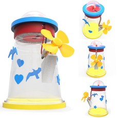 풍력발전 귀여운 미니등대 만들기 바람 힘 풍력에너지 전기생산 프로펠러 회전 과학실험키트