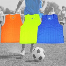 소담해 축구조끼 유소년용 형광조끼